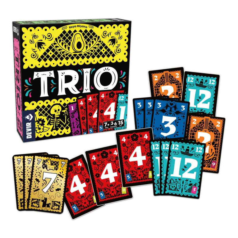 TRIO Juego de cartas Devir
